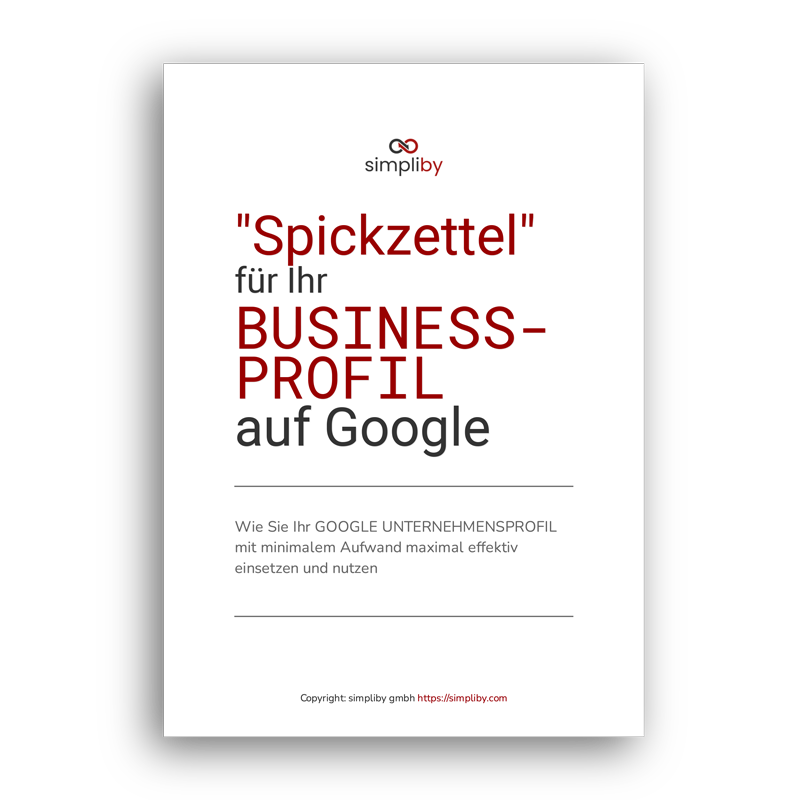 Google Business Profil Spickzettel - Download