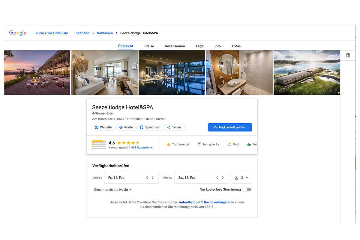 Hotel Übersicht Google - Simpliby Blog